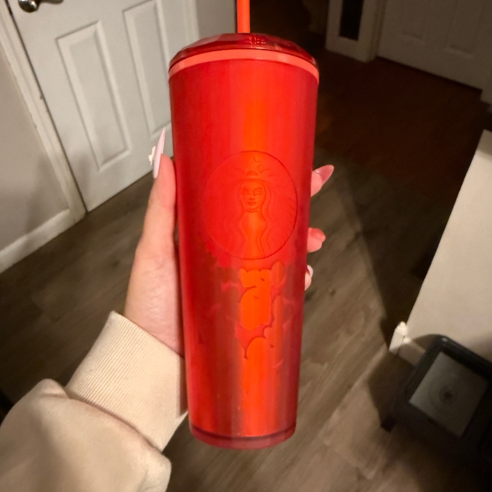 Starbucks Vibrant Red Tumbler
